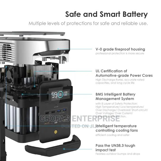 Oraimo Delta Energy Storage Powers Portable Power Station