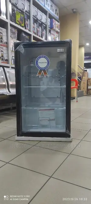 New>Polystar Wine Chiller Showcase Fridge>Fast Freezing 2yrs