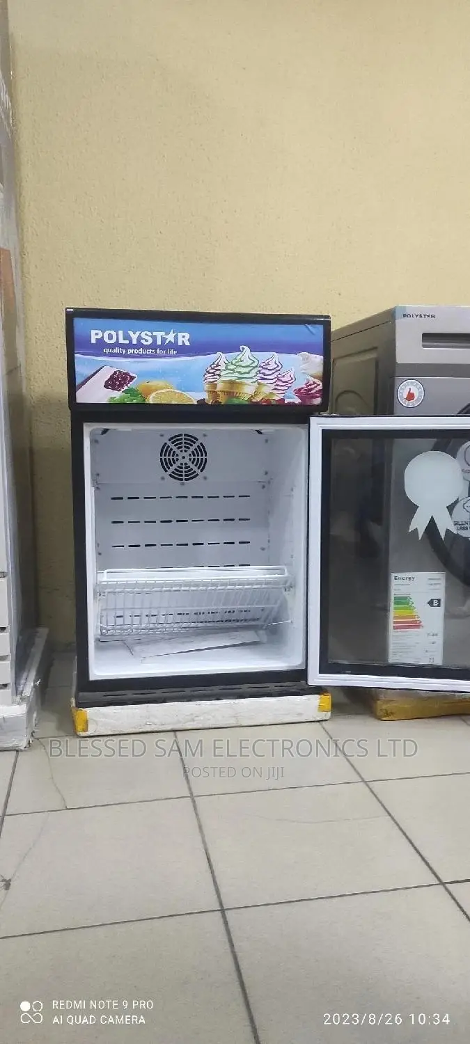 New>Polystar Chiller Fridge 2 Step Showcase Fast Freezing