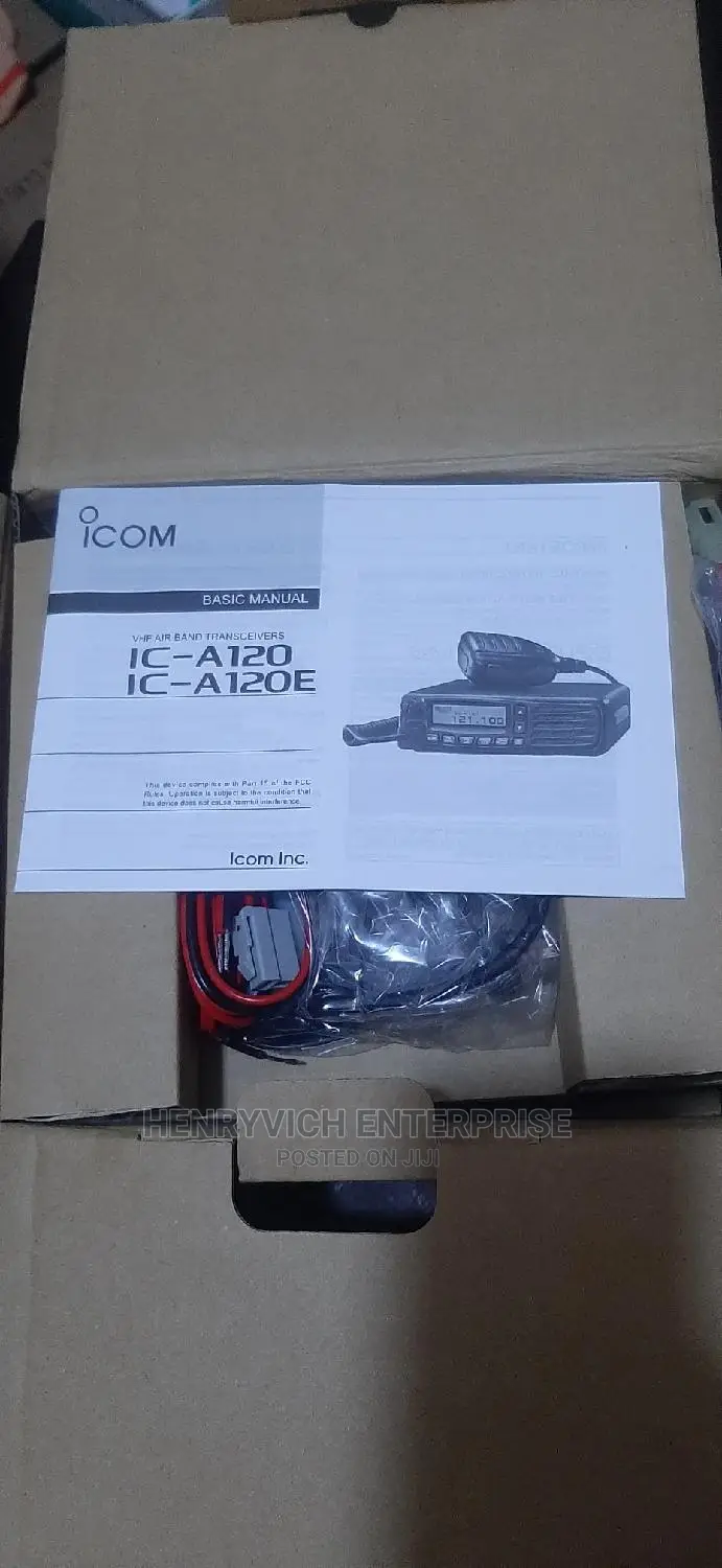 Icom Ic-A120/A120e for sale - HENRYVICH ENTERPRISE Price: ₦ 1,250,000 ...