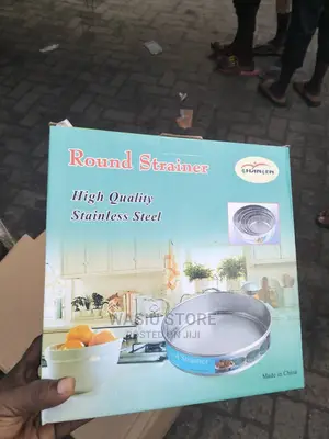 6pcs Stainless Steel Round Strainer Set