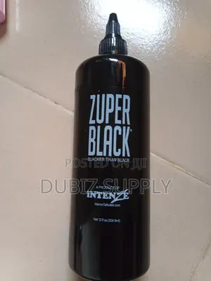 Zuper Black Tattoo Ink