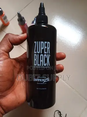 Zuper Black Tattoo Ink