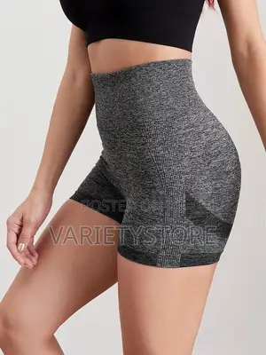 Women Seamless High Waist Hip Lift Sexy Yoga Shorts