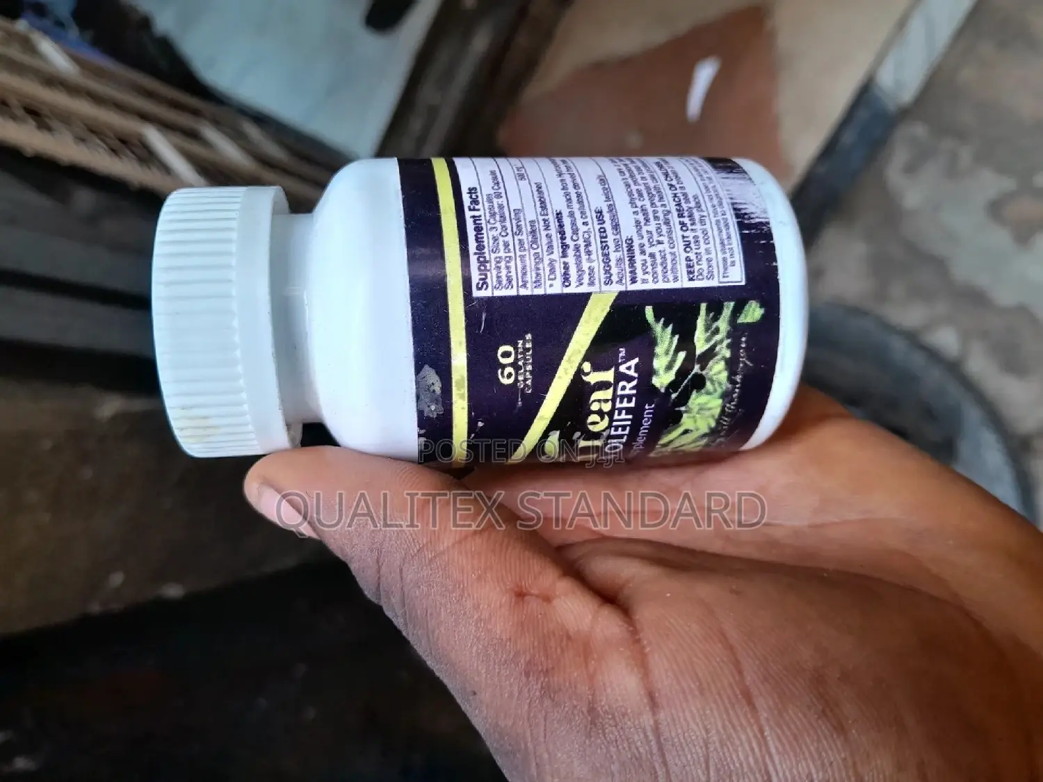 Fresh Leaf Moringa Dietary Supplement