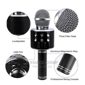 Wireless Karaoke Microphone Portable Bluetooth