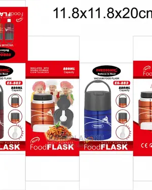 880mls Eurosonic Food Flask With Spoon Es-882