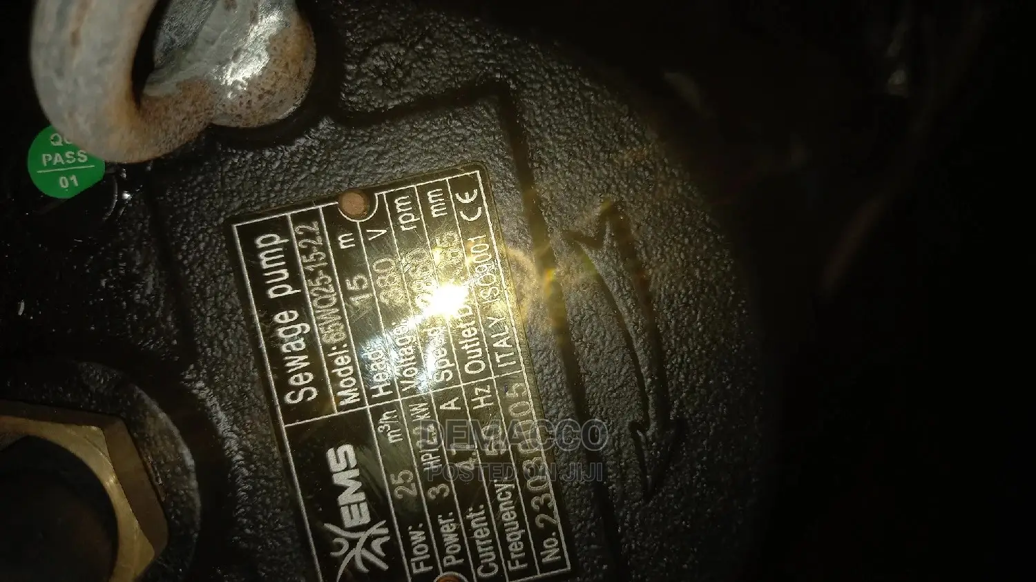 Sewage Pumps 3HP