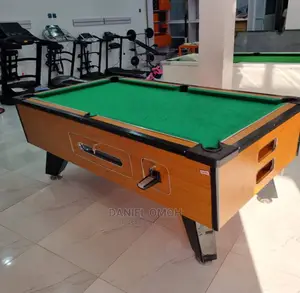 Marble and Coin Snooker Table
