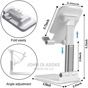 Adjustable Foldable Mobile Stand Holder