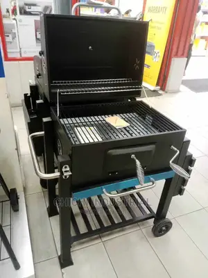 Charcoal Barbeque With Side