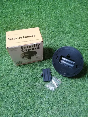 Dummy Fake Security CCTV Dome Camera Flashing Red Led Light