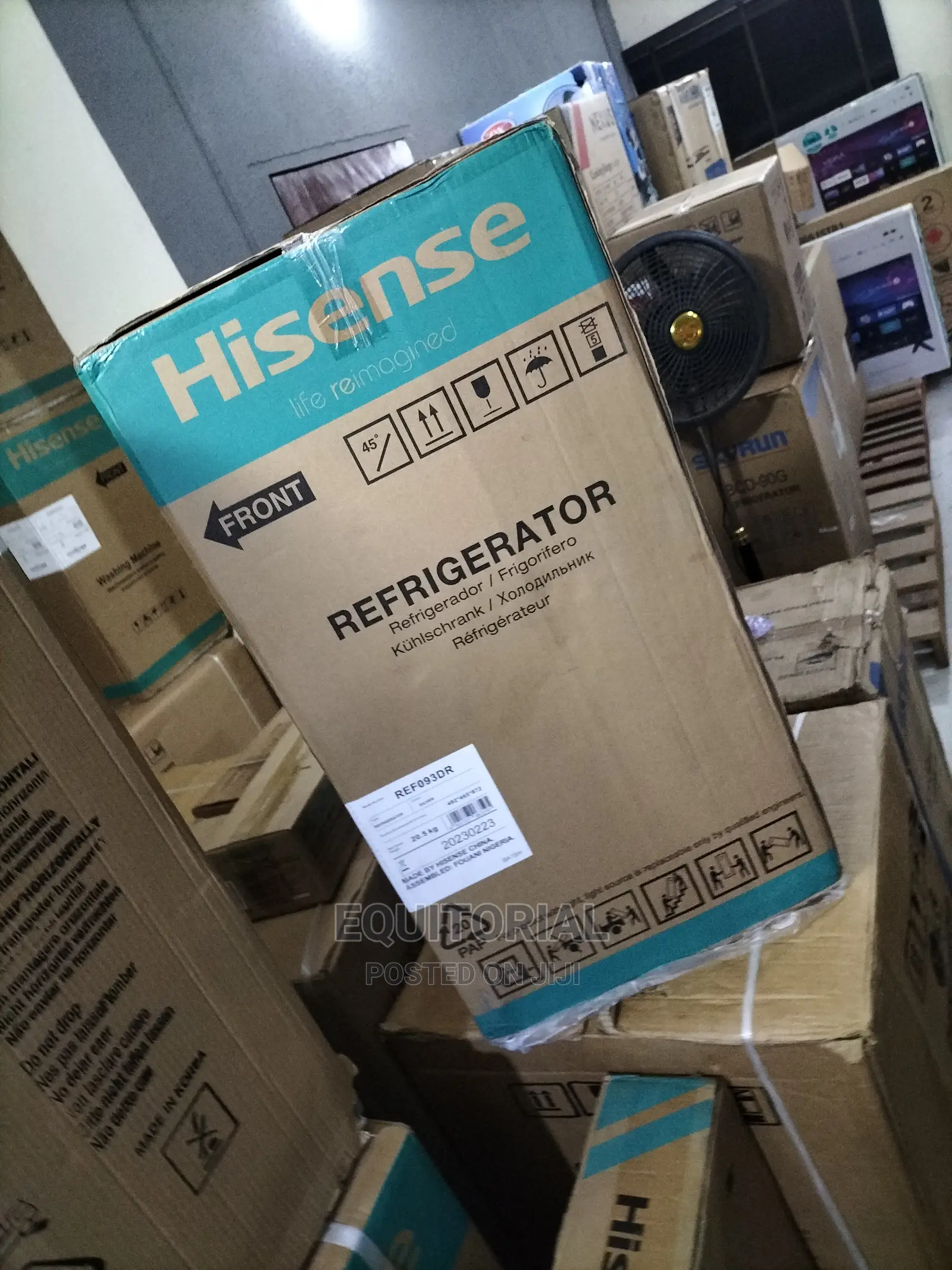 Hisense Ref-093dr 90L Single Silver