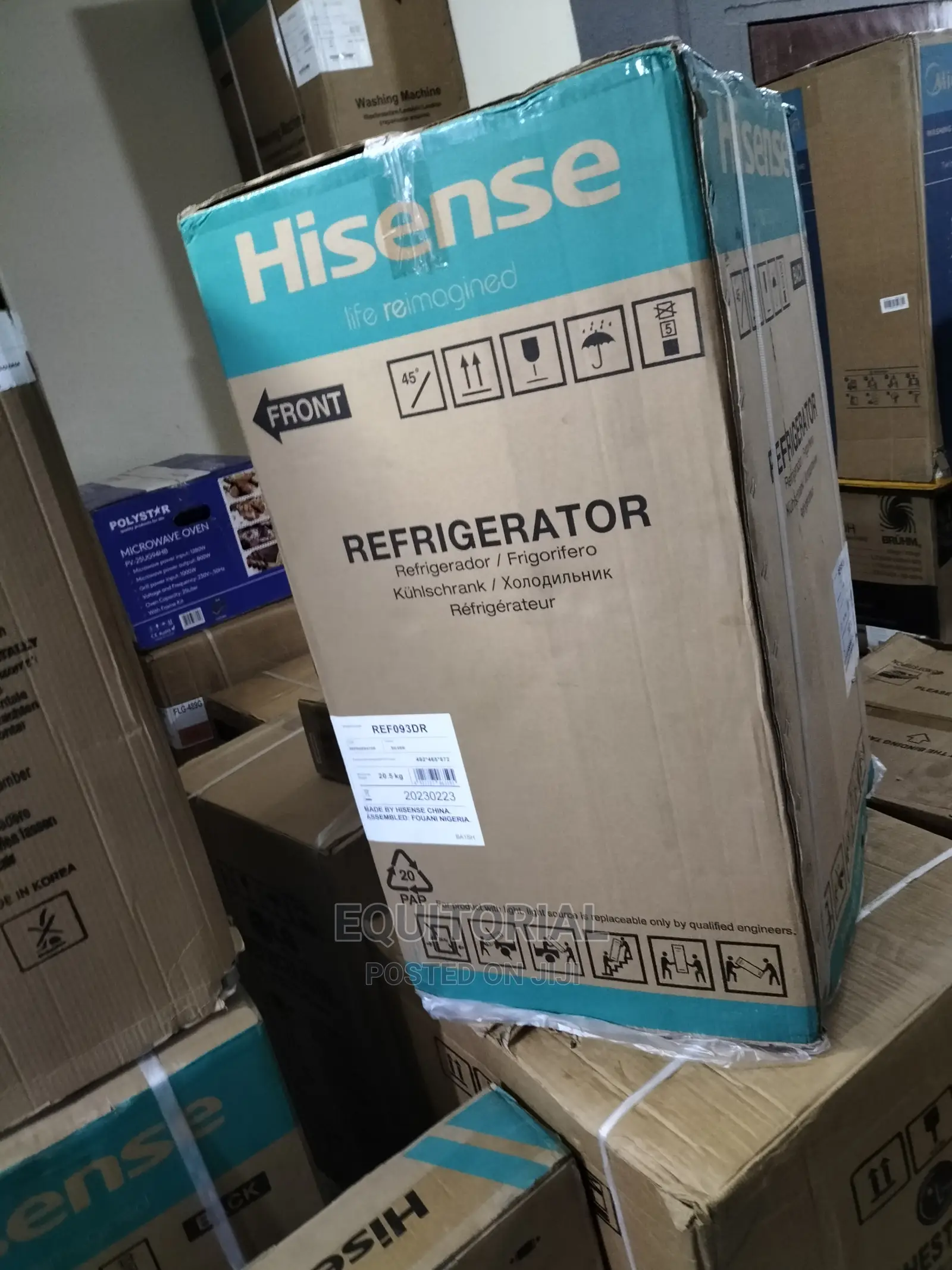Hisense 90l Single Door Refrigerator 093dr