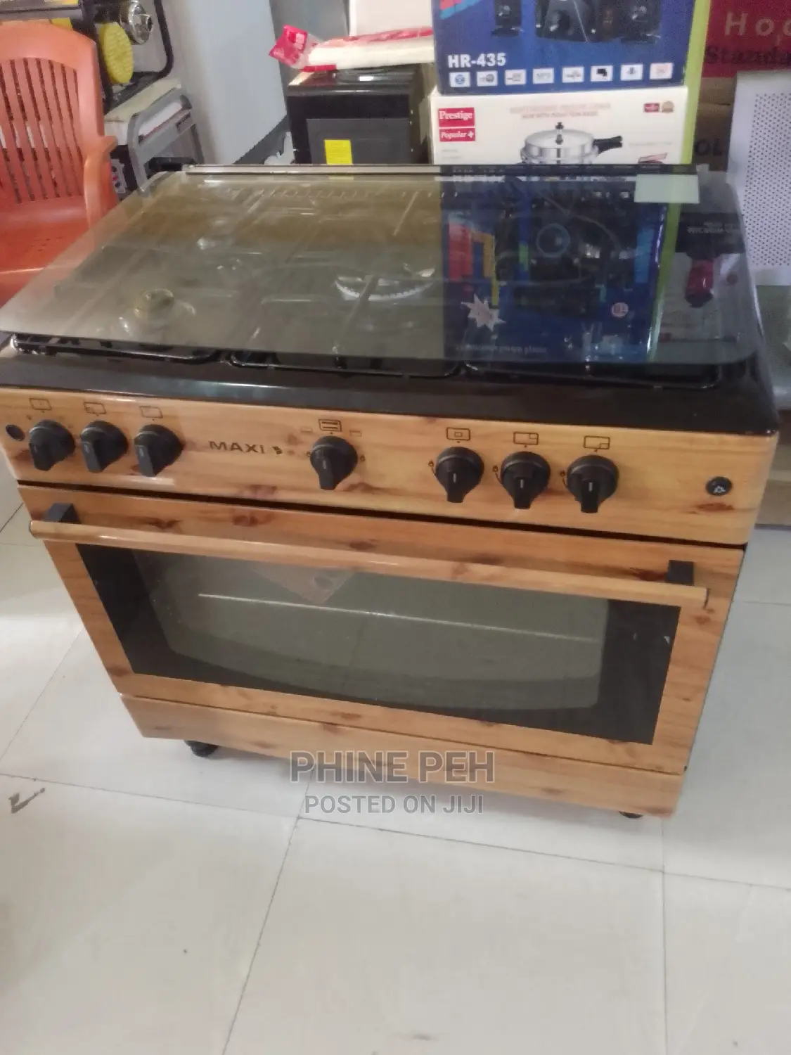 Maxi 5 Gas Bunner Cooker