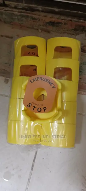 Emergency Button Sticker