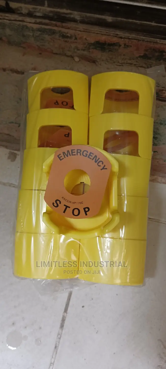 Emergency Button Sticker