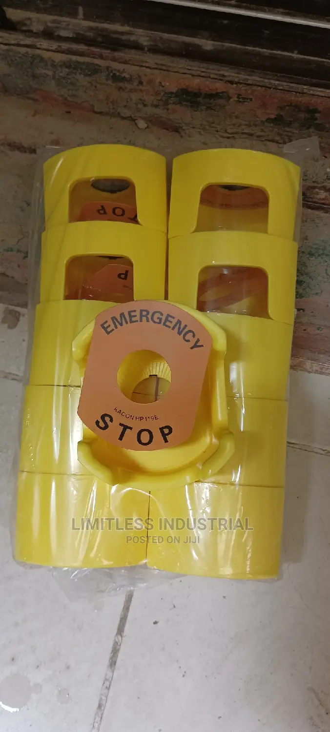 Emergency Button Sticker