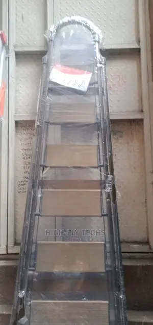 6 Steps Gold Household Ladder