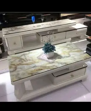 Brand New Set of Table and Shelf