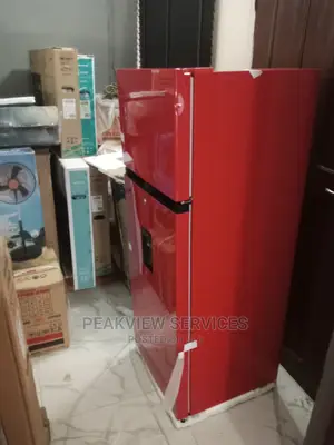 Super Cool Hisense Double Door Top Freezer + Water Dispenser