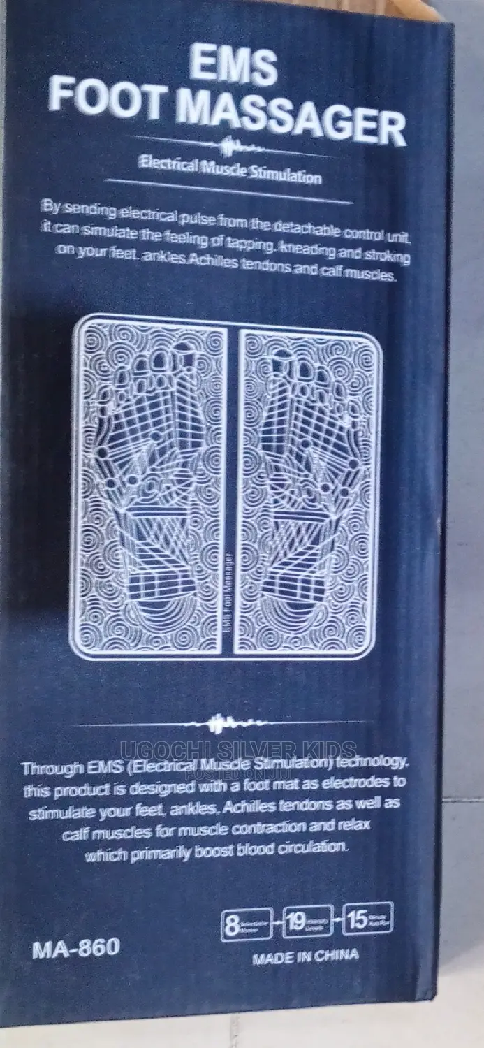 Rechargeable Massager Foot Mat Ems