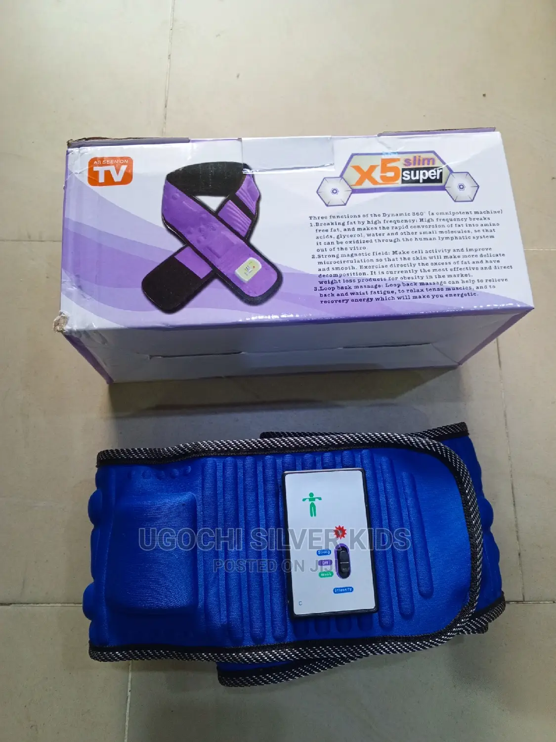 X5 Slim Supper Tummy Belt Massager