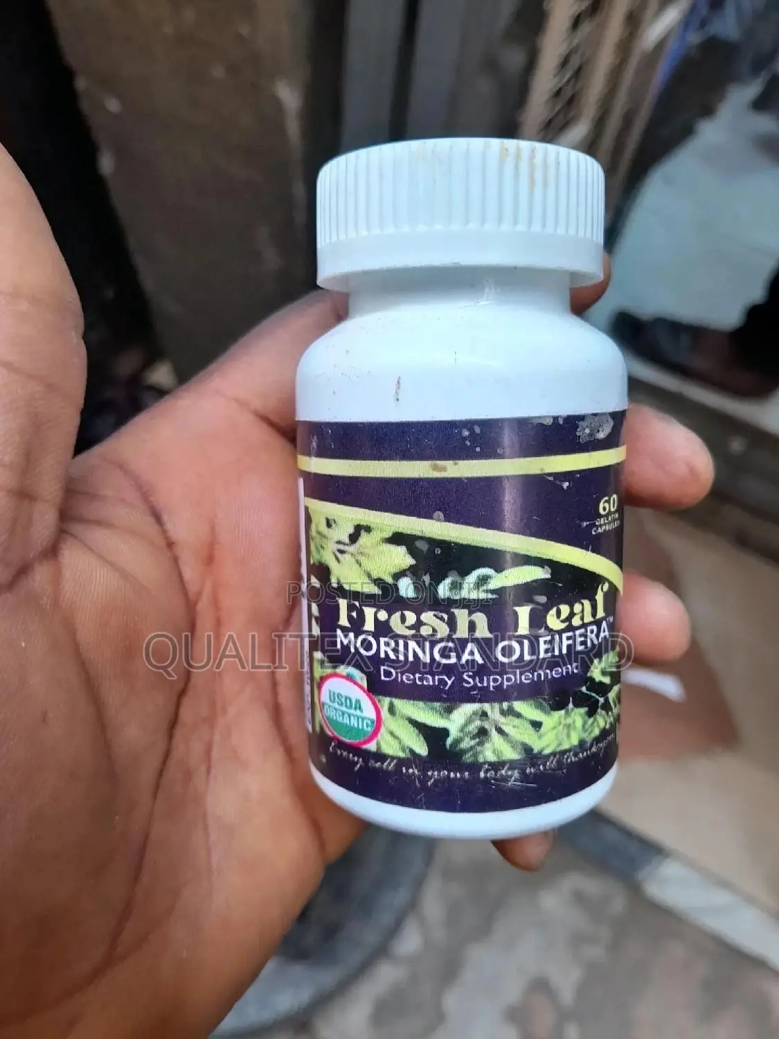 Fresh Leaf Moringa Dietary Supplement
