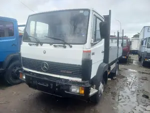 Mercedes Truck 814 White Black Head