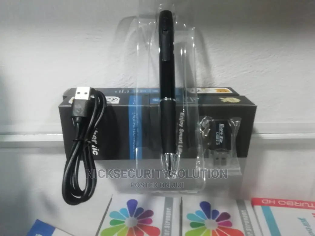 1080 Spy Camera Pen Up to 12 Meters Coverage