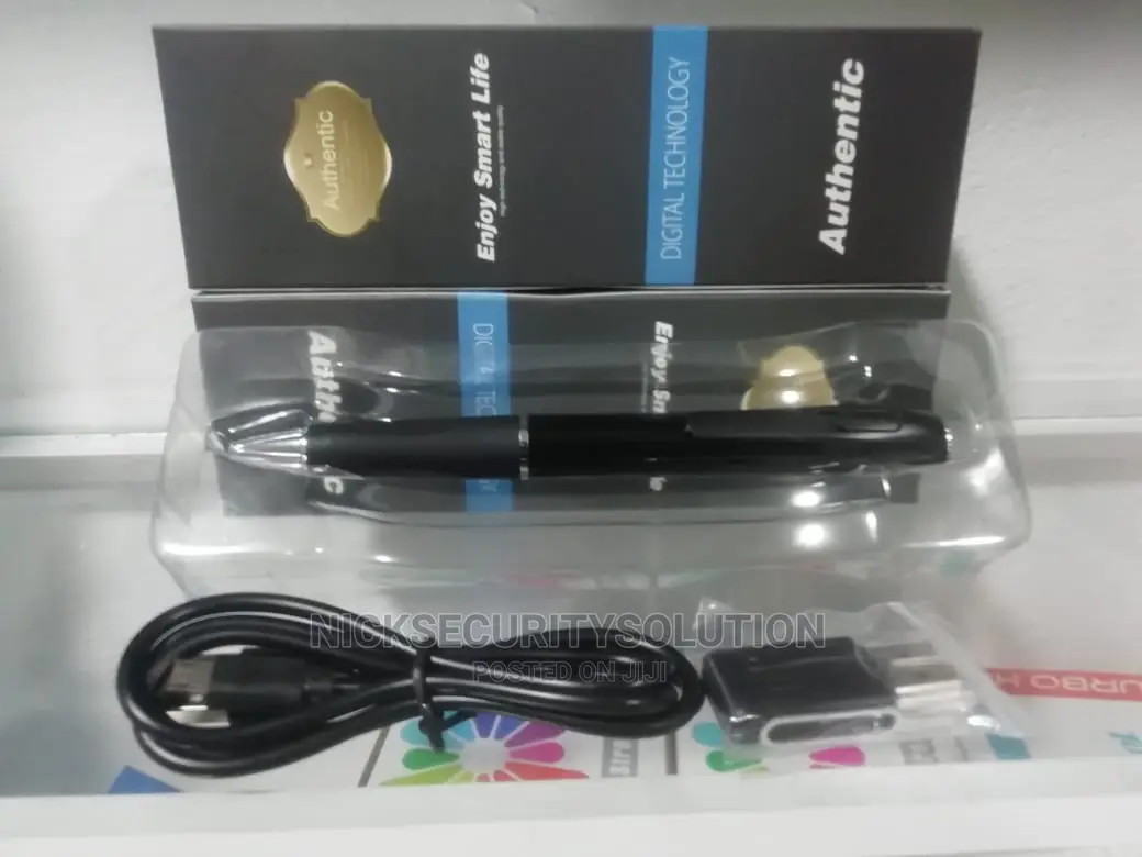 1080 Spy Camera Pen Up to 12 Meters Coverage