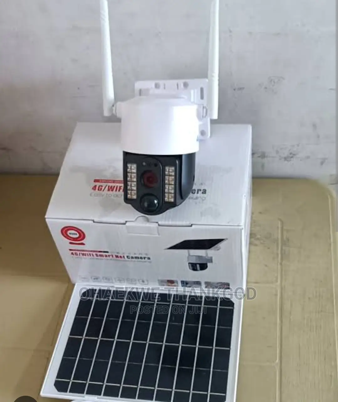 V380app Solar Panels Camera