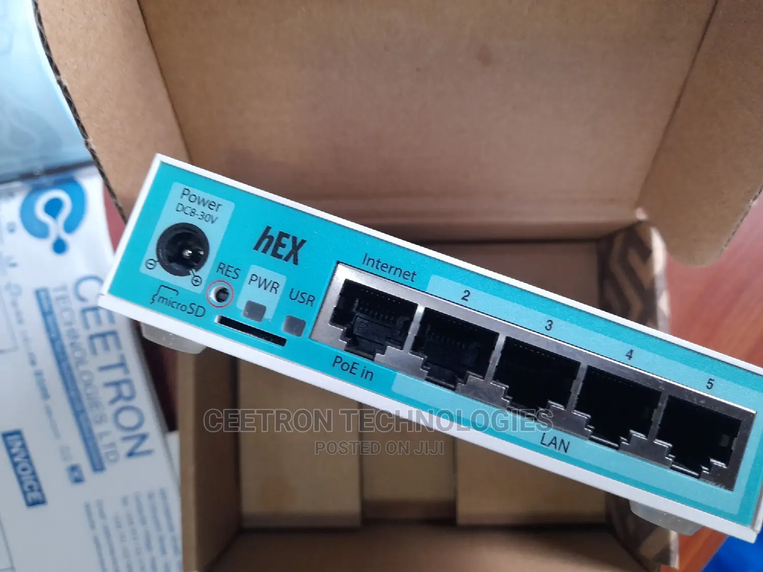 Mikrotik Router Rb750gr3 Hex