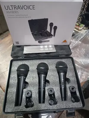 Behringer Ultravoice 1800s 3set Dynamic Microphone