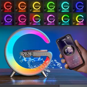 LED Wireless Charging Speaker