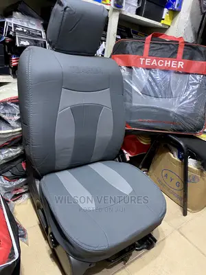 Gray Color 5 Seater Leather Car Seat Cover