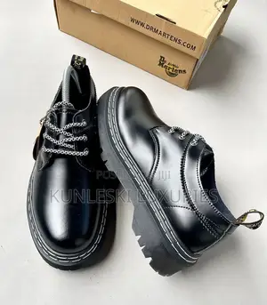 Rick Owens X Dr Martens 1416 Bex Double Stitch Derby Shoe