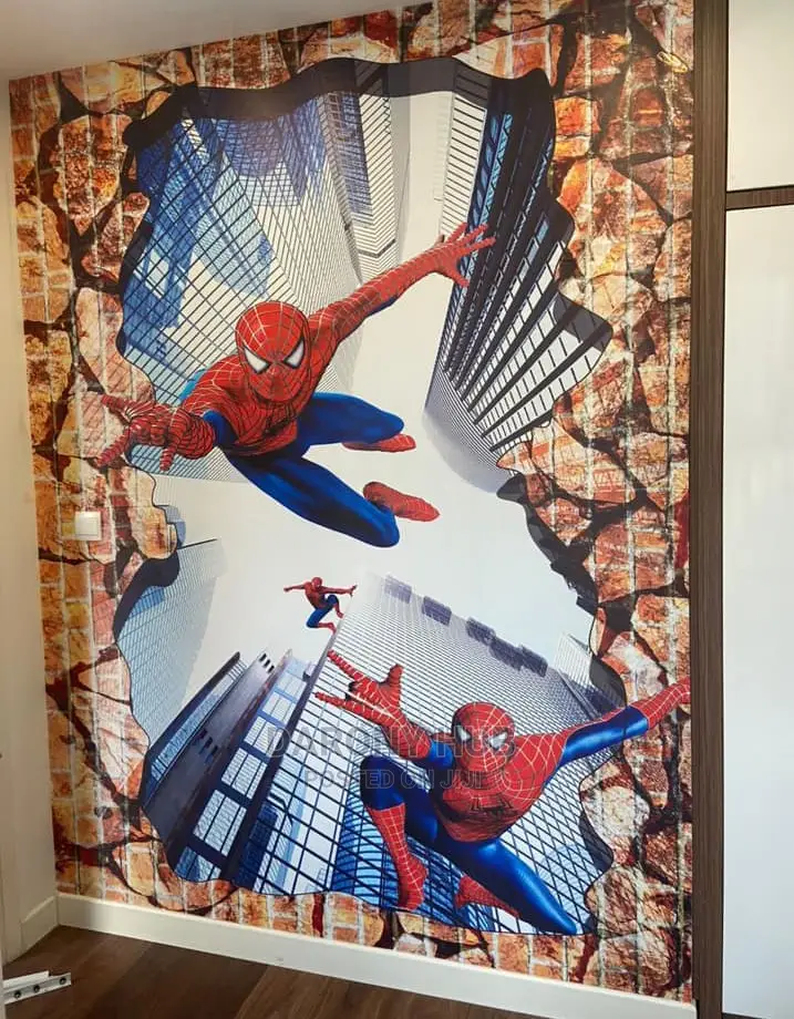 Spider Man Wall Murals for Kids