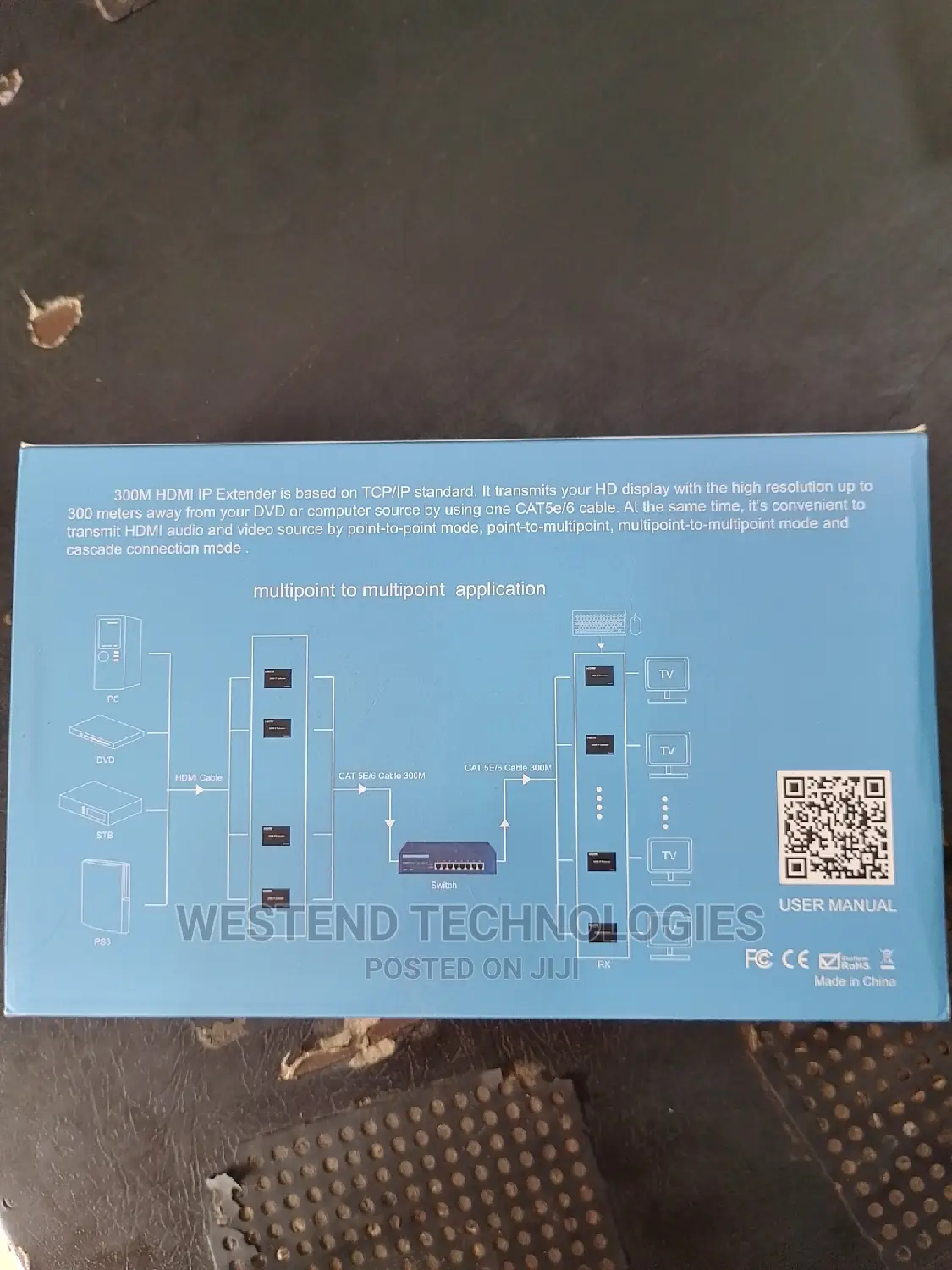 300 Metres Hdmi Ip Extender Repeater