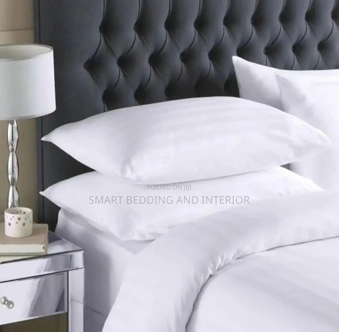 White Luxurious Bedsheets
