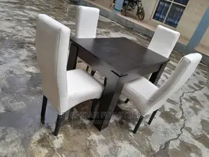 4 Seaters White Dining