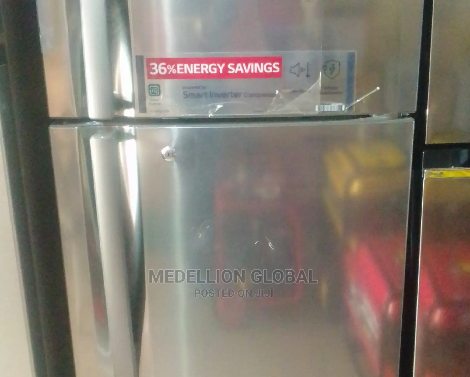 LG 260L Double Door Fridge. Ref 222