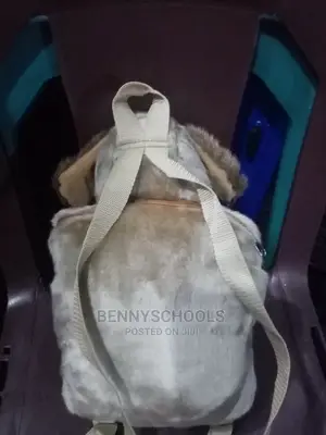 Light Brown Teddy Bag and Backpack