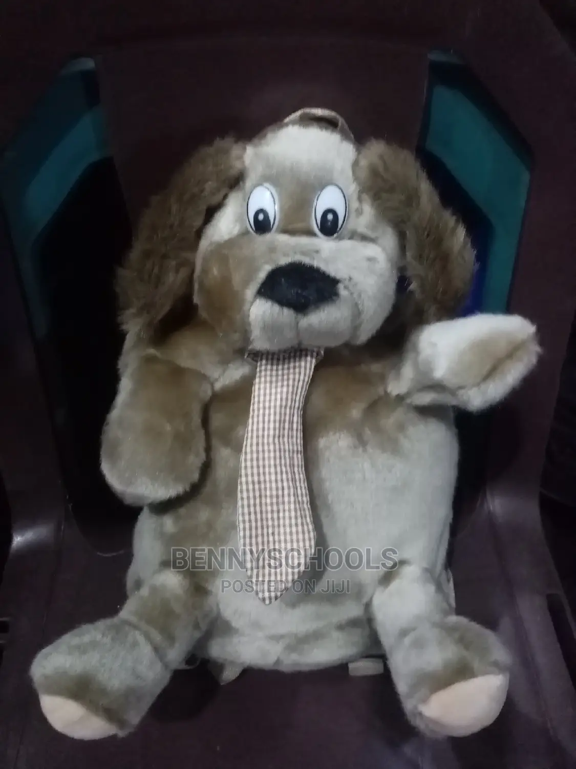 Light Brown Teddy Bag and Backpack