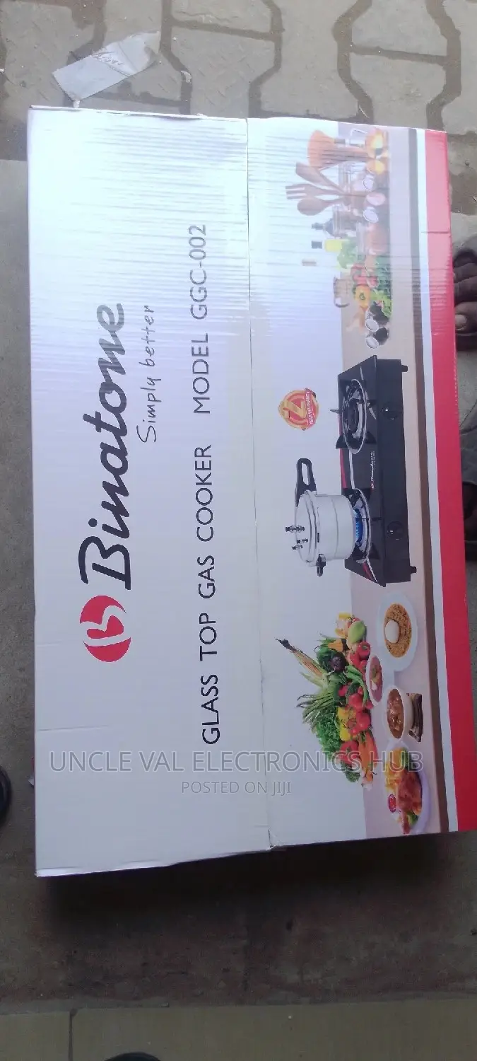 Binatone Glass Table Gas Cooker