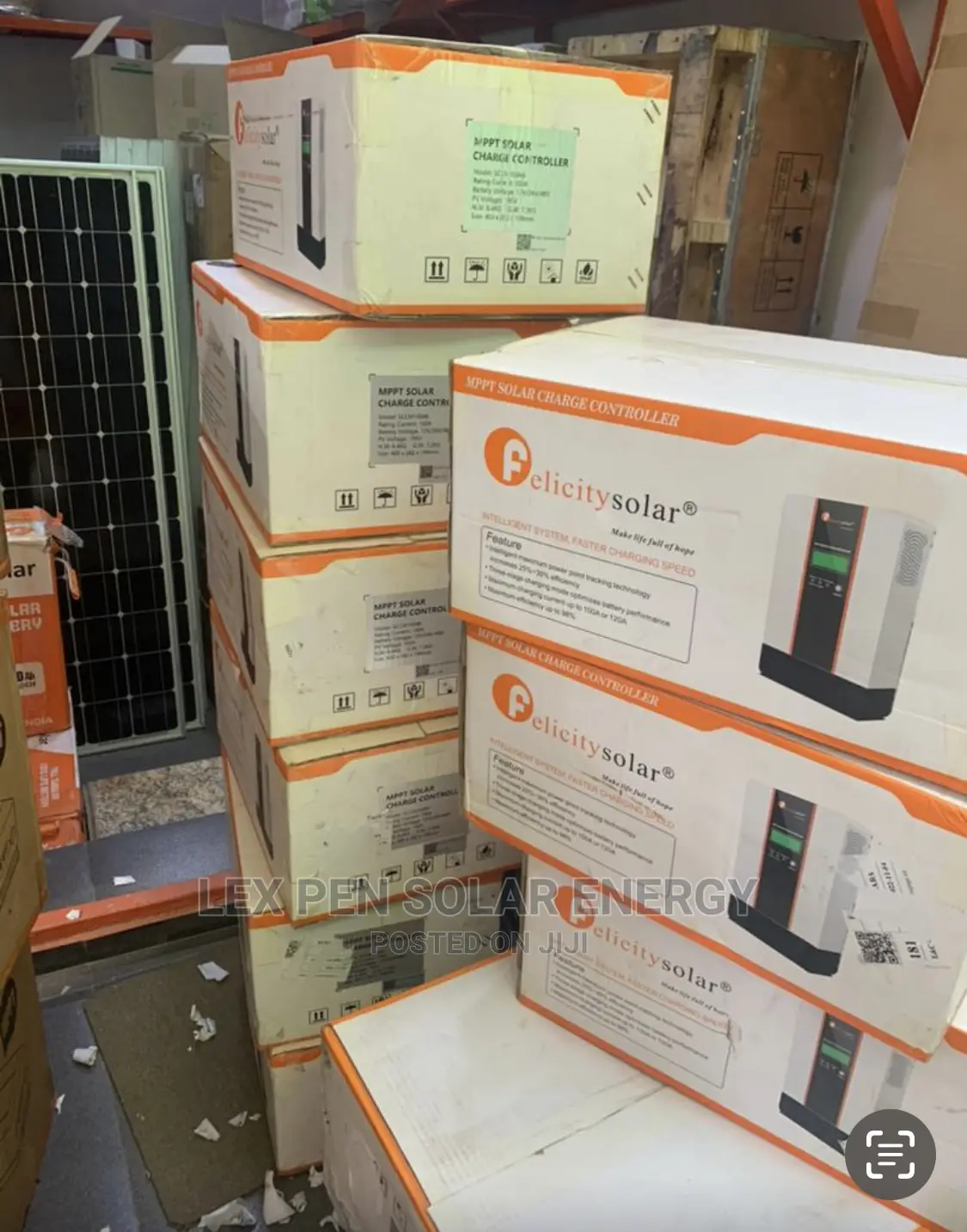 100ah MPPT Felicity Solar Charger Controller Available