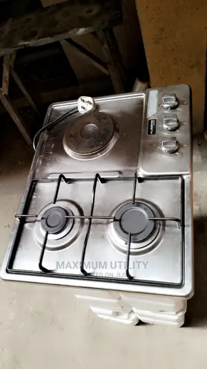 Kusens Hallogeen (Electric) With Gas Cooker, Stainless Steel