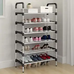 6 Layers Stainless Shoe Rack