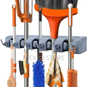 Plastic Wall Mounted Mop Broom Holder