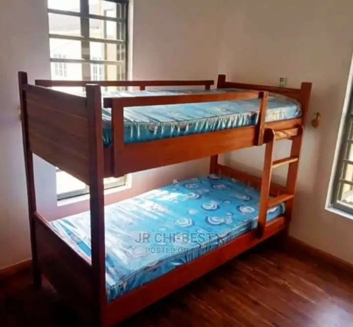 Bunk Wooden Bed - Double Decker - 3 by 6 Bed Frame